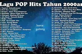 Lagu Pop Indonesia Terbaik Tahun 2000An